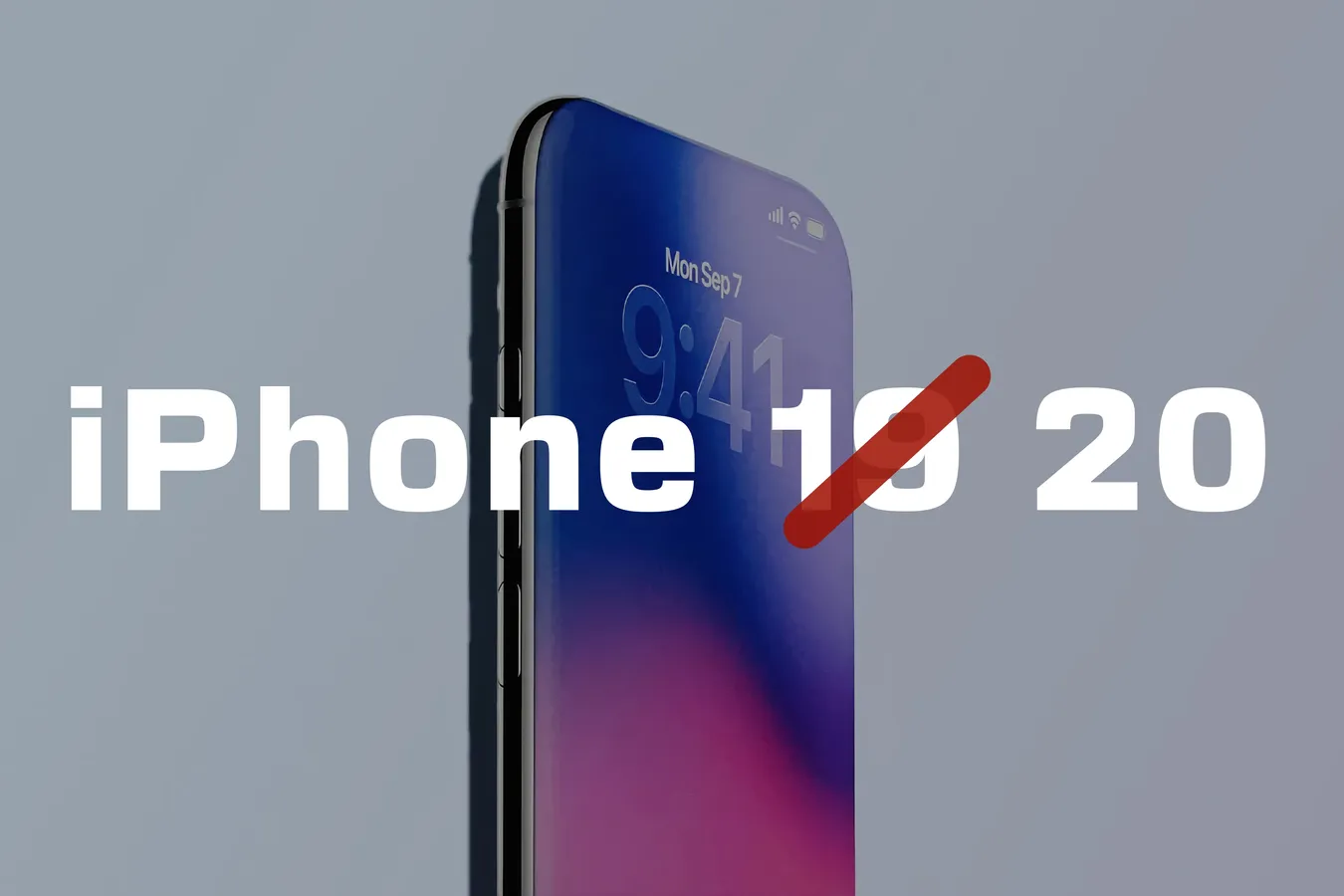 Каким будет iPhone 20: безрамочный дизайн и камера под экраном