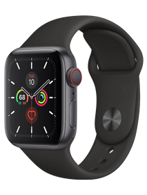 Apple Watch Series 5 LTE 40 мм Алюминий серый космос/Черный спортивный MWWQ2