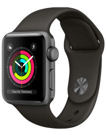 Apple Watch Series 3 LTE 42 мм Алюминий Серый Космос/Серый MR2X2