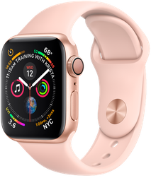 Apple Watch Series 5 40 мм Алюминий Золотистый/Розовый песок MWV72