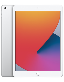 Apple iPad 10.2" 2020 LTE 128 GB Серебристый MYMM2