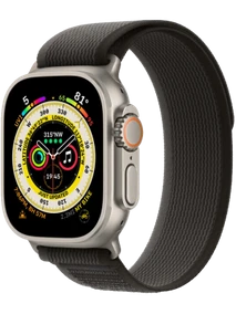 Apple Watch Ultra 145-220 мм Нейлон Чёрно-серый