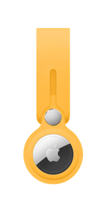 Брелок-подвеска Apple AirTag Loop, Ярко-желтый (MK0W3)