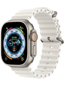 Apple Watch Ultra 130-200 мм Фторэластомер Белый