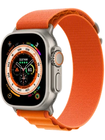 Apple Watch Ultra 130-160 мм Ткань Оранжевый