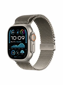 Watch Ultra 2, 49 mm, Natural, Titanium Milanese Loop, Natural - S