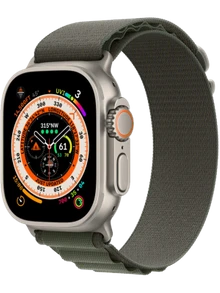 Apple Watch Ultra 165-210 мм Ткань Зелёный