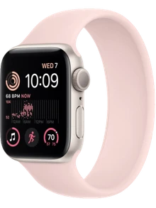 Apple Watch SE 2 40 мм (Сияющая звезда/Розовый мел)