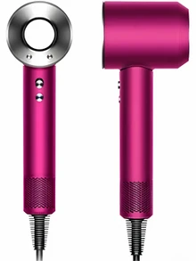 Dyson HD08 Supersonic Фуксия/серебристый