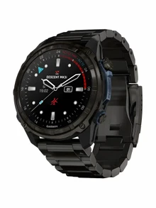 Garmin Descent Mk3i 51 мм, Сталь, Чёрный/темно-серый, Чёрный