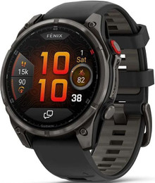 Garmin Fenix 8 Pro AMOLED 47мм Black/Pebble Gray