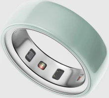 Oura Ring 4 Ceramic Tide (бирюзовый)
