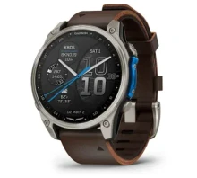 Garmin D2 Mach 2 - 47 mm Titanium with Oxford Brown Leather Band