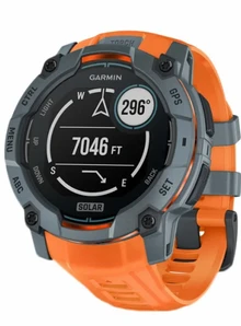 Garmin Instinct 3 Solar 50 мм Серый