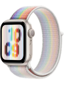 Apple Watch 8 41 мм Алюминий, Нейлон, Сияющая звезда, Радужный