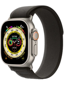 Apple Watch Ultra 130-180 мм Нейлон Чёрно-серый