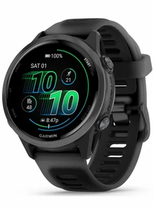 Garmin Forerunner 570 - 42mm Slate Gray Aluminum with Translucent Black/Black Band