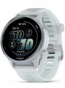 Garmin Forerunner 570 - 42mm Cloud Blue Aluminum with Translucent Whitestone/Cloud Blue Band
