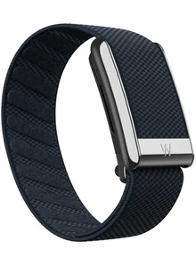 Плетеный люксовый ремешок для Whoop 5.0 SuperKnit Band Midnight with Titanium