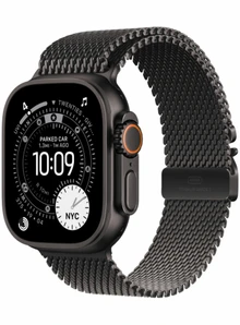 Apple Watch Ultra 3 49 мм Black Titanium Milanese Loop Black