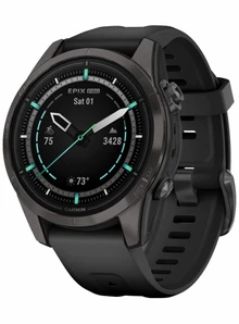 Garmin Epix Pro Gen 2 Sapphire 42 мм Карбоново-серый титан/черный
