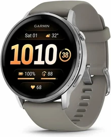 Garmin Venu 4 45 мм (серебристый/серый)