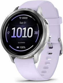 Garmin Venu 4 41 мм (серебристый/сиреневый)