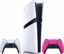 Sony PlayStation 5 Pro (2 геймпада, белый/новая звезда)