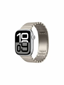 Apple Watch 10, 42 mm, Aluminum Silver Link Bracelet Natural