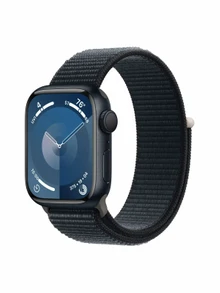 Watch 9 GPS, 41mm Midnight Aluminium, Midnight Sport Loop