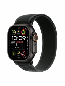Watch Ultra 2, 49 mm, Black, Trail Loop, Black - S/M