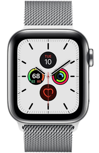 Apple Watch Series 5 Lte 44 Mm Serebristyj Milanskij Serebristyj Mww32 Kupit V Minske V Rassrochku Ili Kredit Cena Dostavka Samovyvoz