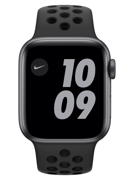Apple Watch Nike Series 6 44 мм Алюминий Серый космос/Антрацитовый/Чёрный MG173RU-A