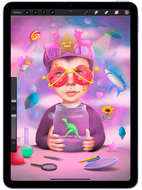 Apple iPad Air 5 (2022) Wi-Fi 256 GB Сияющая звезда