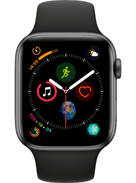 Apple Watch Series 4 LTE 40 мм Алюминий серый космос/Черный MTUG2