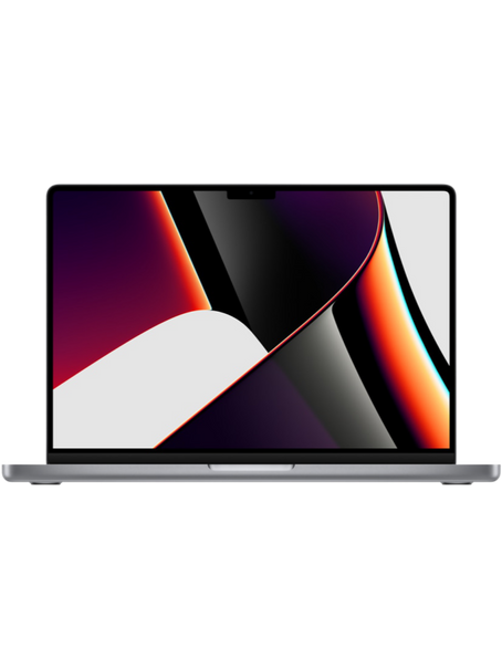 MacBook Pro 14" (M1 Max 10C CPU, 24C GPU, 2021), 64 GB, 1 TB SSD, Space Gray