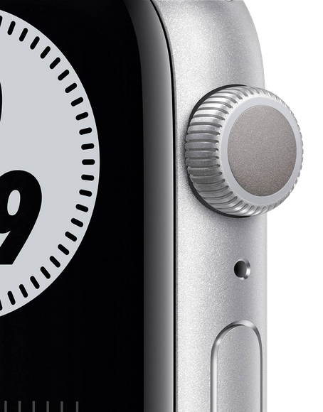 Apple Watch Nike Series 6 40 мм Алюминий Серебристый/Чистая платина/Чёрный M00T3RU-A