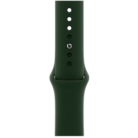 Apple Watch Series 6 LTE 40 мм Сталь золотистый / Зелёный спортивный M06V3
