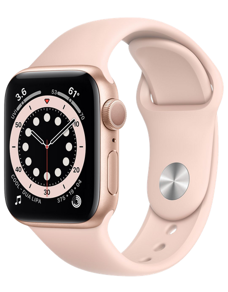 Apple Watch Series 6 44 мм Алюминий Золотистый/Розовый песок M00E3RU-A