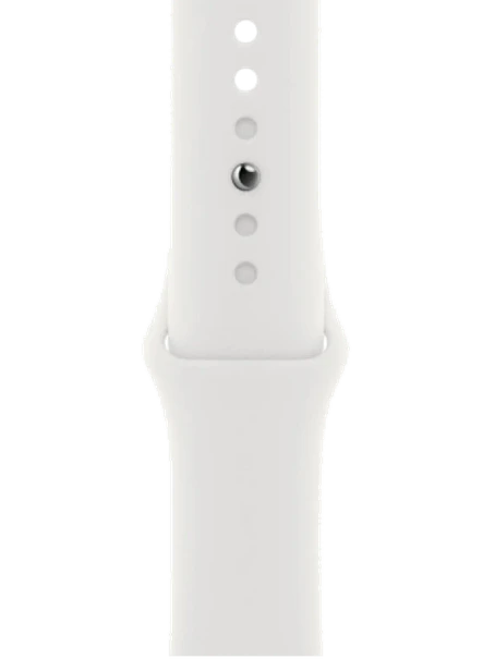 Apple Watch SE 2 44 мм (Серебристый/Белый)