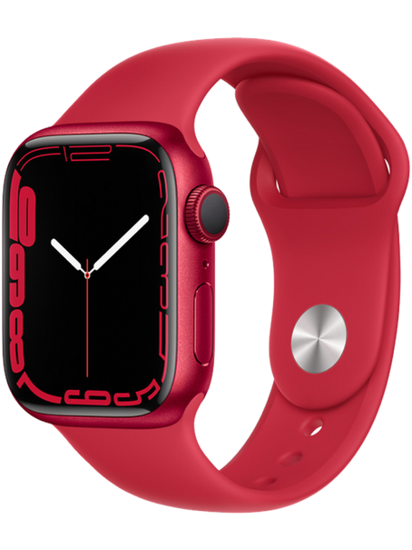 Apple Watch Series 7 41 мм Алюминий Красный MKN23RU-A