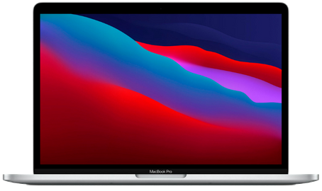 Apple MacBook Pro 13" M1 2020 3,2 Мгц, 8 GB, 256 GB SSD, «‎Silver» [MYDA2]