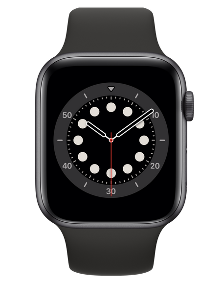 Apple Watch Series 6 40 мм Алюминий Серый Космос/Чёрный MG133RU-A