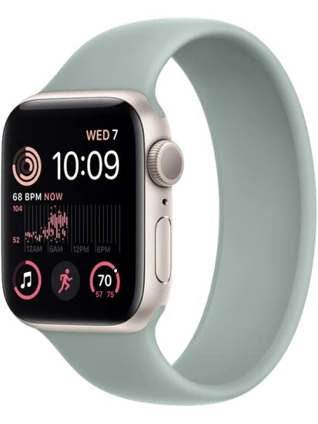 Apple Watch SE 2 LTE 40 мм (Сияющая звезда/Суккулент)