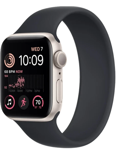 Apple Watch SE 2 40 мм (Сияющая звезда/Тёмно-серый)