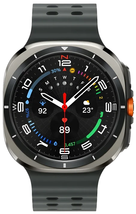 Galaxy Watch Ultra 47 мм, Серый титан, Тёмно-серый