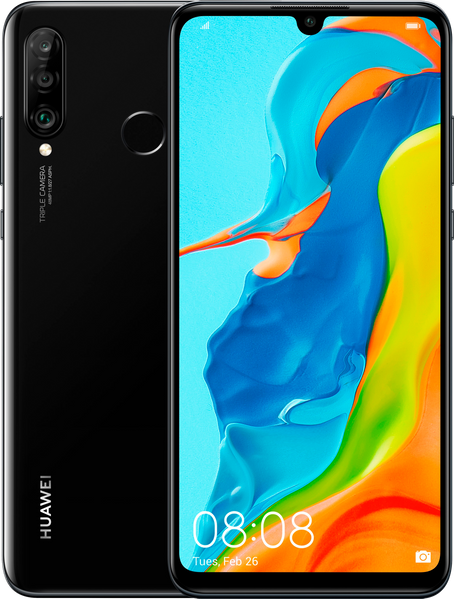 Huawei P30 Lite 6/256 GB Midnight Black (Полночный Чёрный)