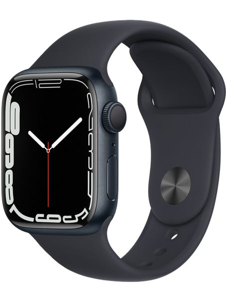 Apple Watch Series 7 45 мм Алюминий Тёмная ночь MKN53RU-A