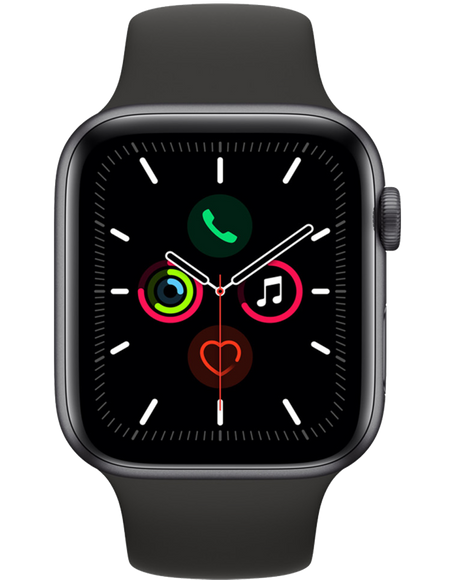 Apple Watch SE 44 мм Алюминий Серый космос/Чёрный MYDT2RU-A