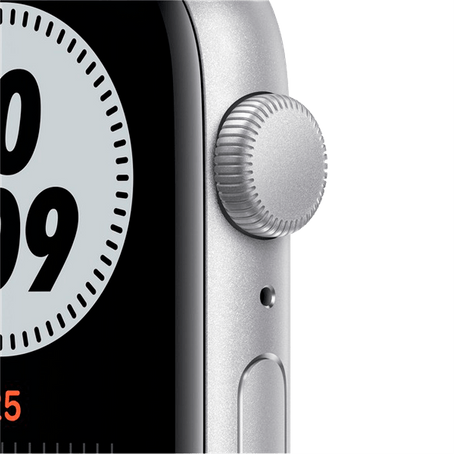 Apple Watch SE Nike 40 мм Алюминий серебристый / Чистая платина MYYD2